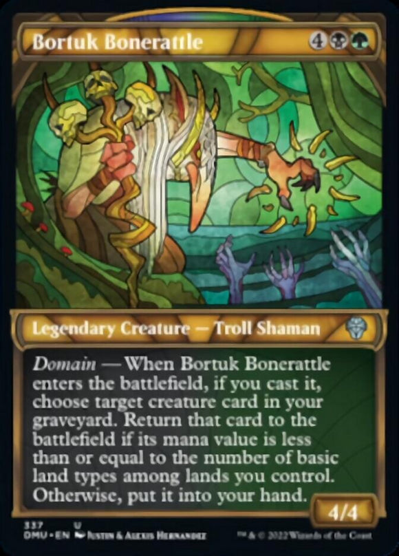 Bortuk Bonerattle (Textura de escaparate) [Dominaria United] 