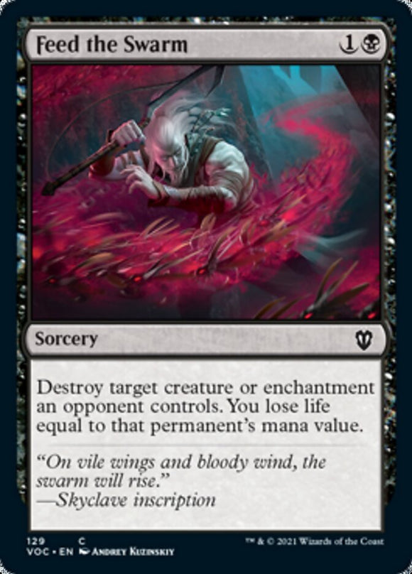 Alimenta al enjambre [Innistrad: Crimson Vow Commander] 