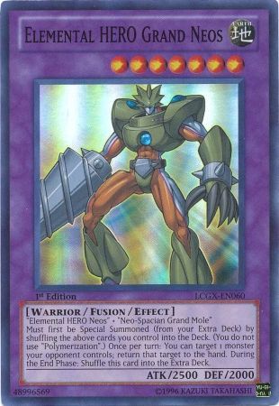HÉROE Elemental Grand Neos [LCGX-EN060] Súper raro 