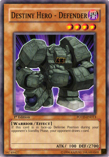 Héroe del destino - Defensor [POTD-EN013] Común 