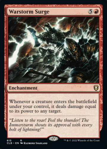 Oleada de tormenta de guerra [Commander Legends: Battle for Baldur's Gate] 