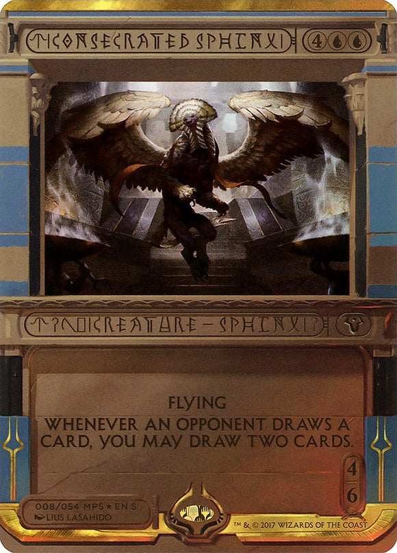 Esfinge consagrada (Invocación) [Invocaciones de Amonkhet] 