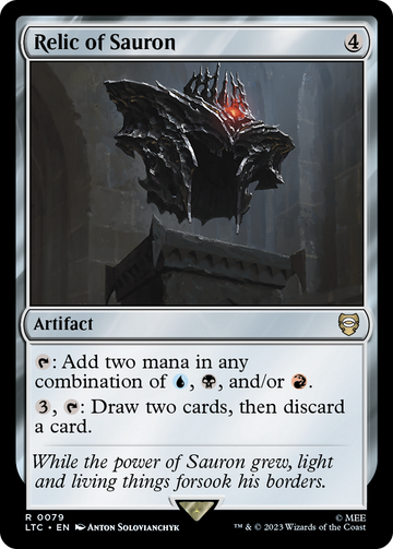 Reliquia de Sauron [El Señor de los Anillos: Cuentos del Comandante de la Tierra Media] 