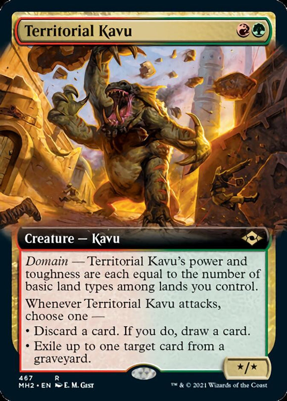 Kavu territorial (arte extendido) [Horizontes modernos 2] 