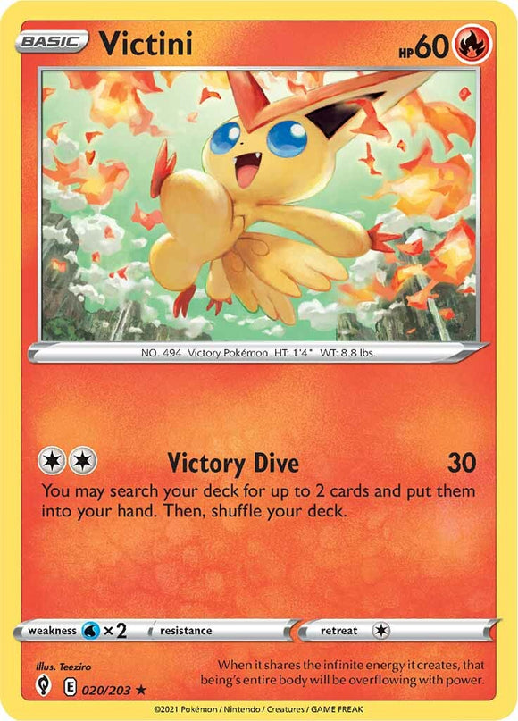 Victini (020/203) [Espada y escudo: cielos en evolución] 