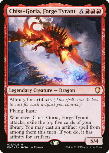 Chiss-Goria, Forge Tyrant [Phyrexia: All Will Be One Commander] - 0
