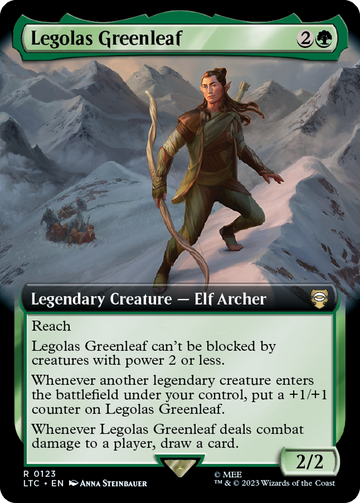 Legolas Greenleaf (Ilustración ampliada) [El Señor de los Anillos: Cuentos del comandante de la Tierra Media] 