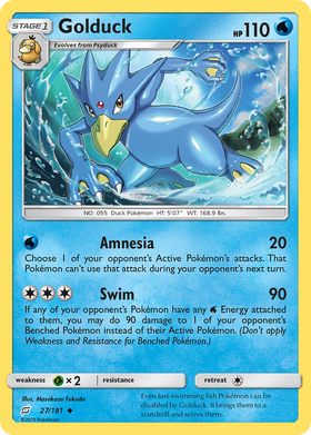 Golduck (27/181) [Sol y Luna: Formen equipo] 