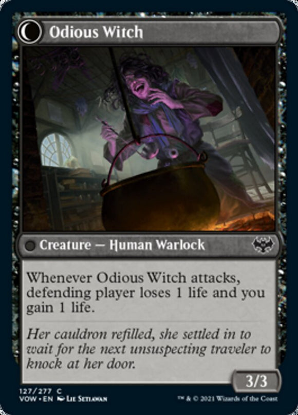 Reclusa andrajosa // Bruja odiosa [Innistrad: Crimson Vow] 