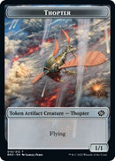 Myr // Thopter (010) Double-Sided Token [The Brothers' War Commander Tokens]-2
