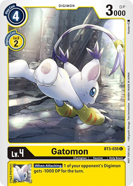 Gatomon [BT3-035] (Paquete oficial del torneo vol. 3) [Lanzamiento de promociones especiales] 