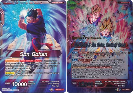 Son Gohan // Son Gohan y Son Goten, Lazos fraternales (BT7-001_PR) [Promociones de prelanzamiento de El asalto de los Saiyans] 