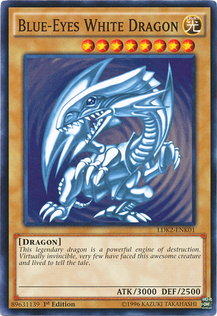 Dragón blanco de ojos azules (versión 2) [LDK2-ENK01] Común 