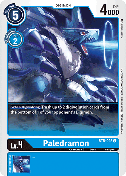 PaleDramon [BT5-025] [Batalla de Omni] 