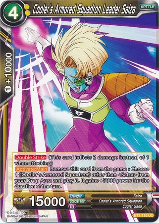 Líder del escuadrón blindado de Cooler, Salza (BT2-115) [Union Force] 