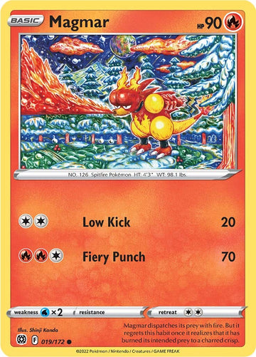 Magmar (019/172) [Espada y escudo: estrellas brillantes] 