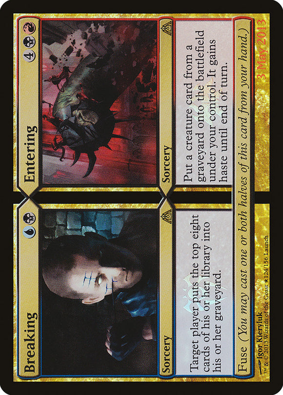 Breaking // Entering (Launch) [Dragon's Maze Promos]