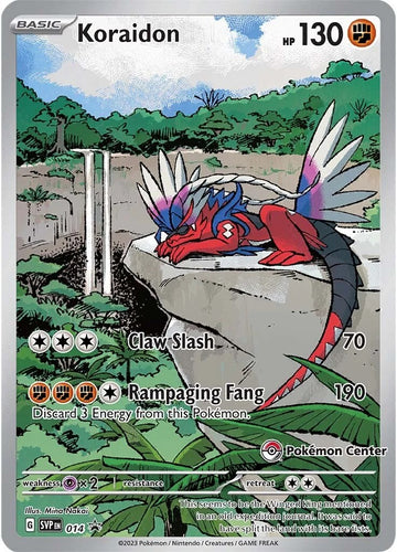 Koraidon (124/198) (Exclusivo de Pokémon Center) [Scarlet &amp; Violet: Black Star Promos] 