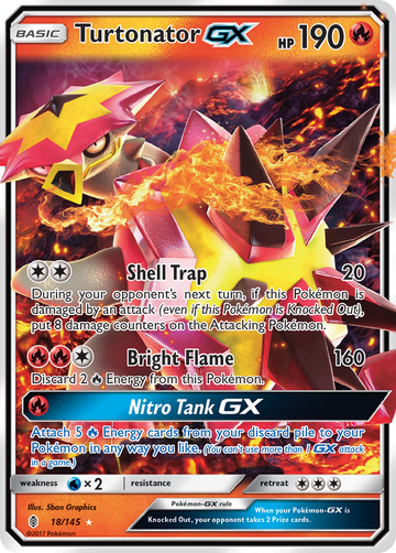 Turtonator GX (18/145) [Sol y Luna: Guardianes en ascenso] 