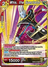 Whis, el espectador (BT8-113_PR) [Promociones previas al lanzamiento de Malicious Machinations] 
