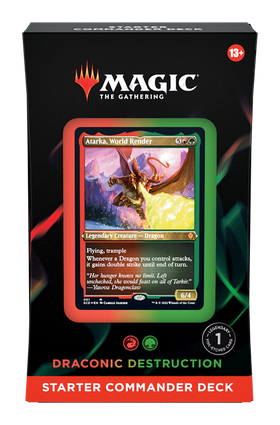 Baraja inicial de Commander (Destrucción dracónica) 