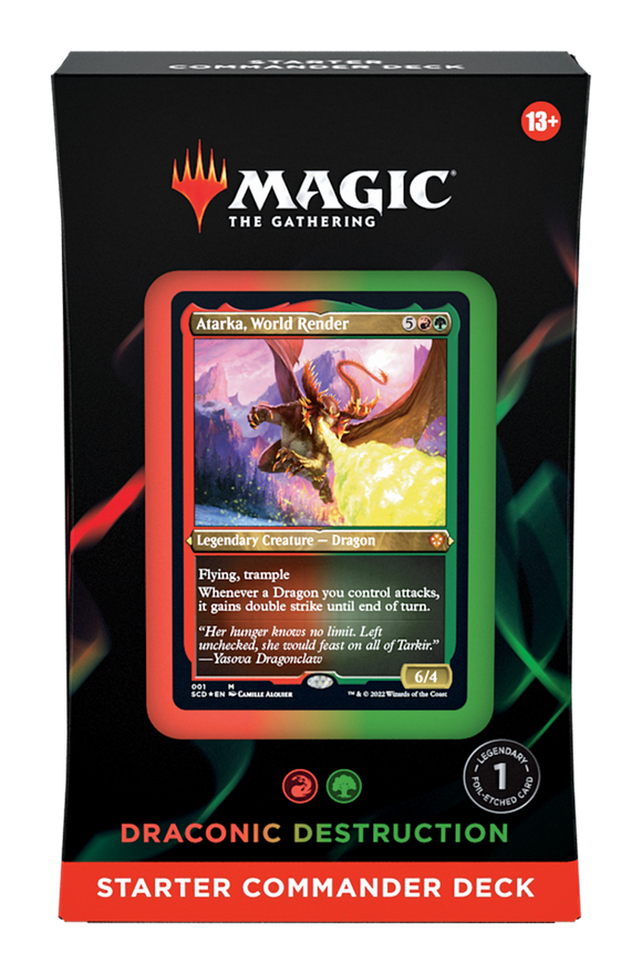 Baraja inicial de Commander (Destrucción dracónica) 