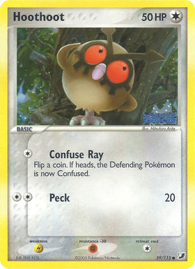 Hoothoot (59/115) (Estampado) [EX: Fuerzas invisibles] 