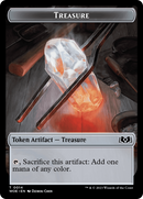 Treasure // Food (0011) Double-Sided Token [Wilds of Eldraine Tokens]-1