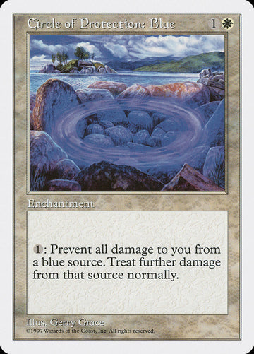 Círculo de protección: Azul [Quinta edición] 