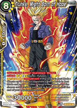 Trunks, el poder nacido de la esperanza (BT13-101) [Suprema rivalidad]