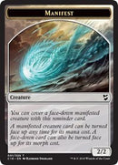 Manifest // Angel Double-Sided Token [Commander 2018 Tokens]-1