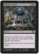 Diabolic Tutor (Oversized) [Eighth Edition Box Topper]-1