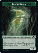Powerstone // Forest Dryad Double-Sided Token [The Brothers' War Tokens]-2