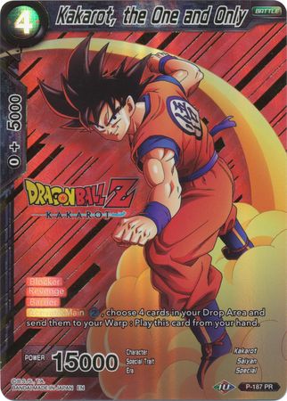 Kakarot, el único e inigualable (P-187) [Tarjetas de promoción] 
