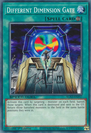 Puerta de dimensión diferente [SGX3-ENF17] Común 