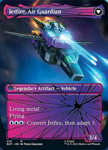 Jetfire, Ingenious Scientist // Jetfire, Air Guardian (Shattered Glass) [Transformers] - 0
