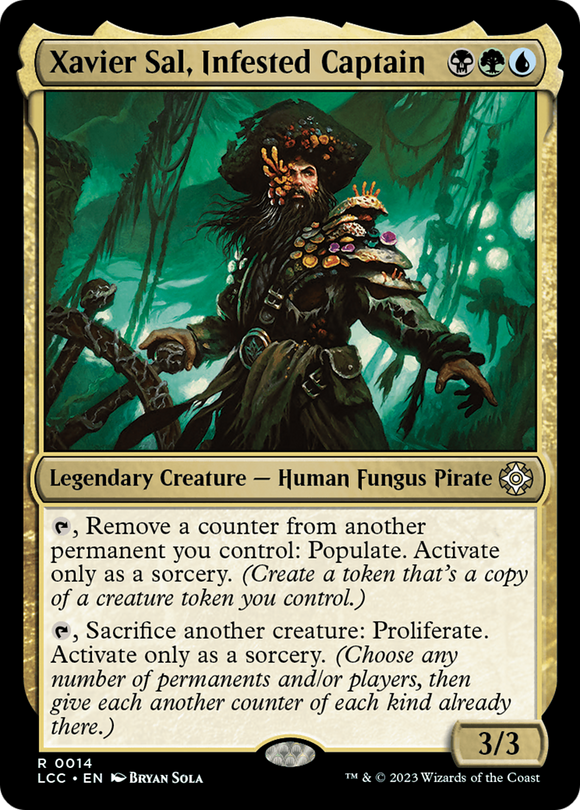 Xavier Sal, Capitán Infestado [Comandante de Las Cavernas Perdidas de Ixalan] 