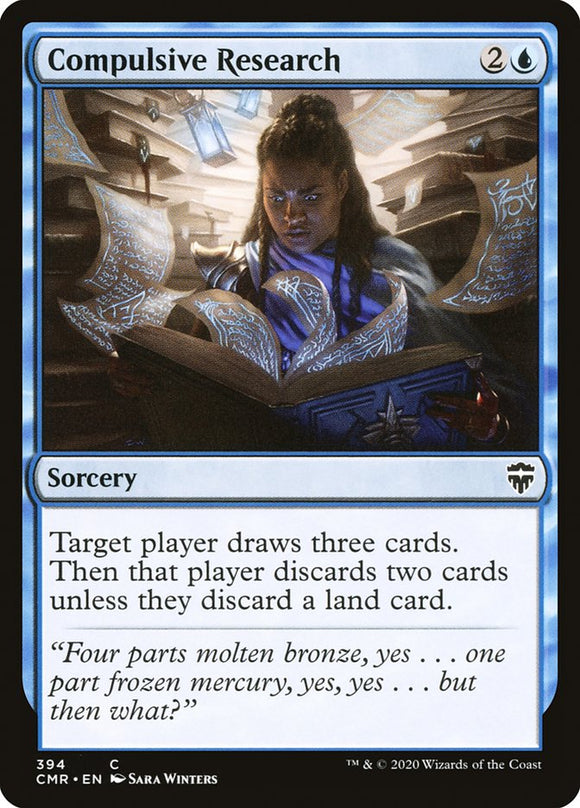 Investigación compulsiva [Commander Legends] 
