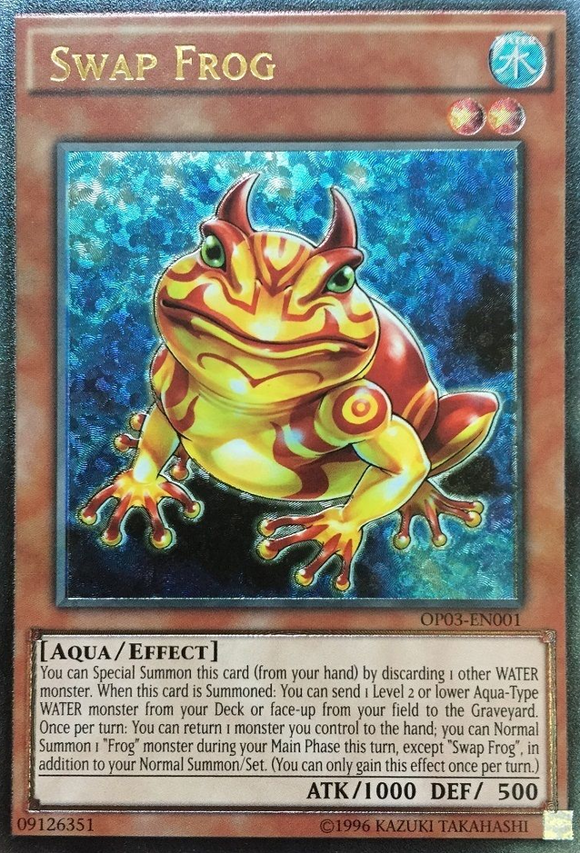 Rana de intercambio [OP03-EN001] Última rareza 