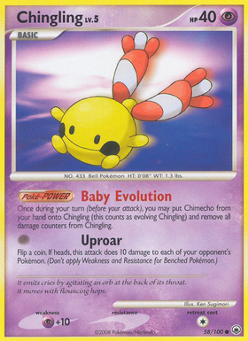 Chingling (58/100) [Diamante y Perla: Amanecer majestuoso] 