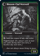 Weaver of Blossoms // Blossom-Clad Werewolf [Innistrad: Double Feature]-2