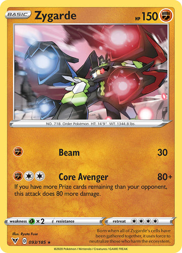 Zygarde (093/185) [Espada y escudo: voltaje vívido] 