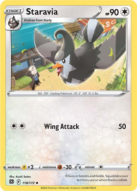 Staravia (118/172) [Espada y escudo: estrellas brillantes] 