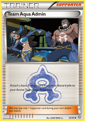 Administrador del equipo Aqua (25/34) [XY: Doble crisis] 