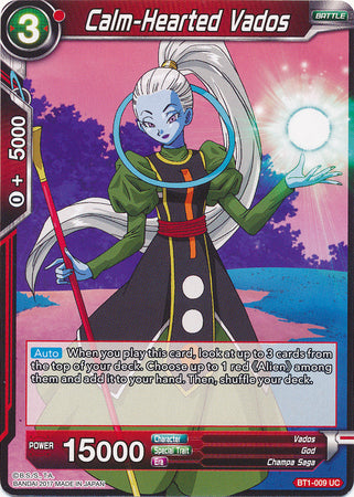 Vados de corazón tranquilo (BT1-009) [Batalla galáctica] 