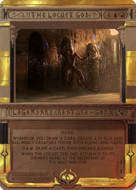 El Dios de la Langosta (Invocación) [Invocaciones de Amonkhet] 