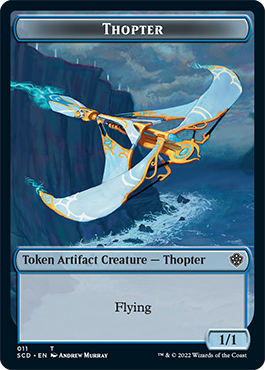 Bird // Thopter Double-Sided Token [Starter Commander Decks] - 0