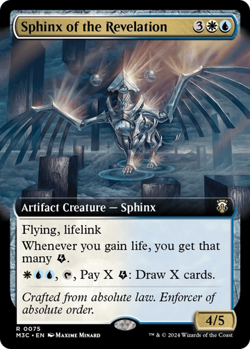 Esfinge de la Revelación (Ilustración ampliada) [Modern Horizons 3 Commander] 