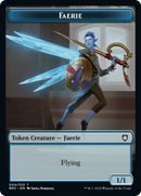 Faerie // Powerstone Double-Sided Token [The Brothers' War Commander Tokens]-1