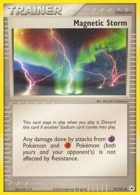 Tormenta magnética (91/101) [EX: Leyendas ocultas] 